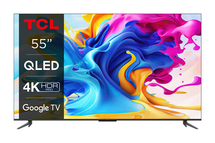 Televizor LED 4K TCL QLED 55C645